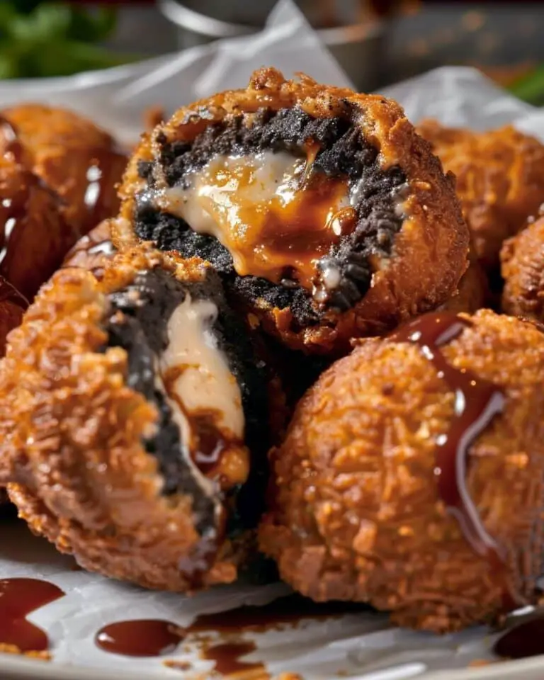 Churro Cheesecake Deep Fried Oreos