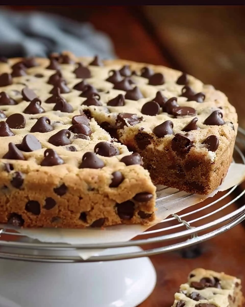 Chocolate Chip Cookie Cake