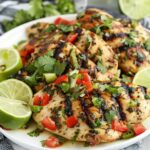Cilantro Lime Chicken with Strawberry Salsa