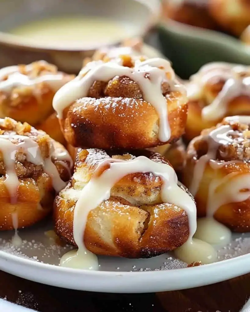 Classic Cinnamon Roll Bites