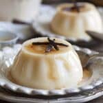 Classic Vanilla Pudding with Warm Vanilla Sauce