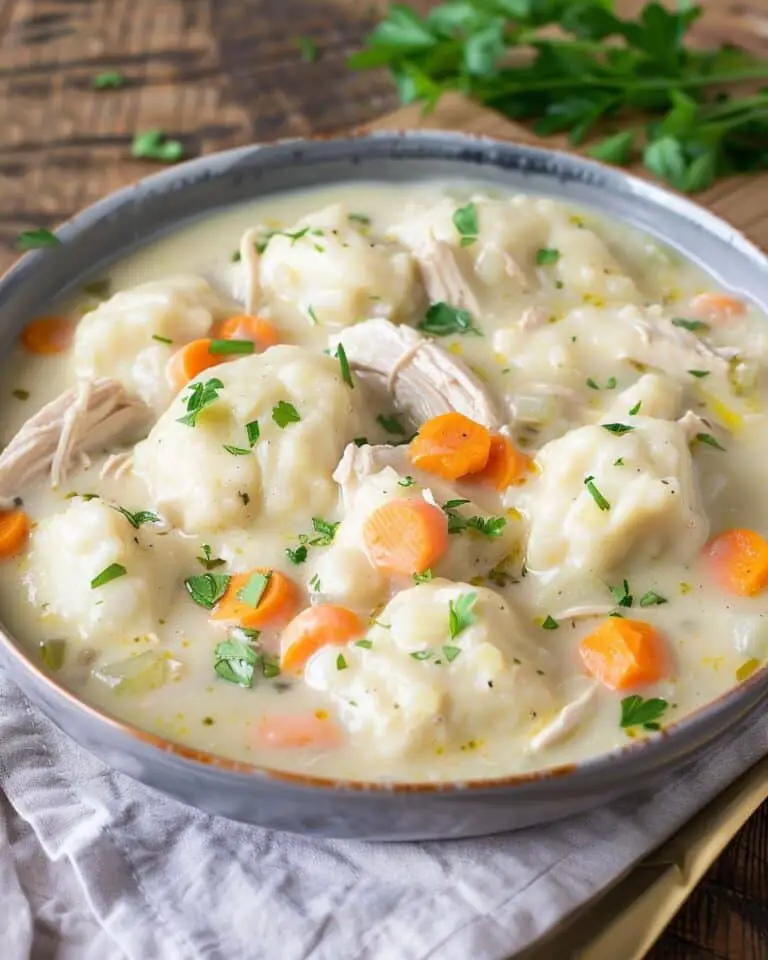 Creamy Chicken and Dumplings Recipe