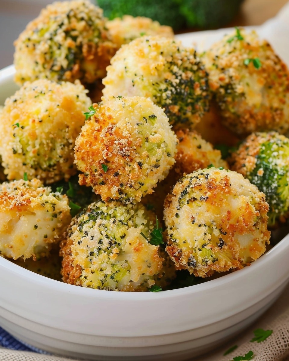 Crispy Broccoli Cheese Balls