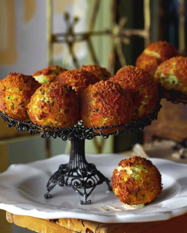 Crispy Broccoli Cheese Balls