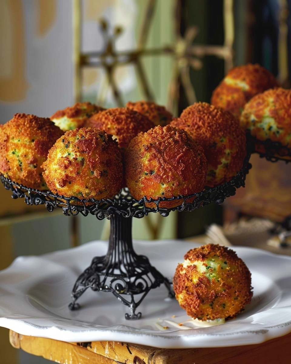 Crispy Broccoli Cheese Balls