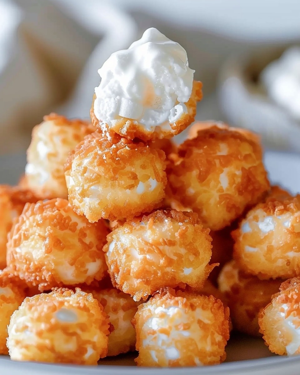 Crispy Deep-Fried Marshmallows