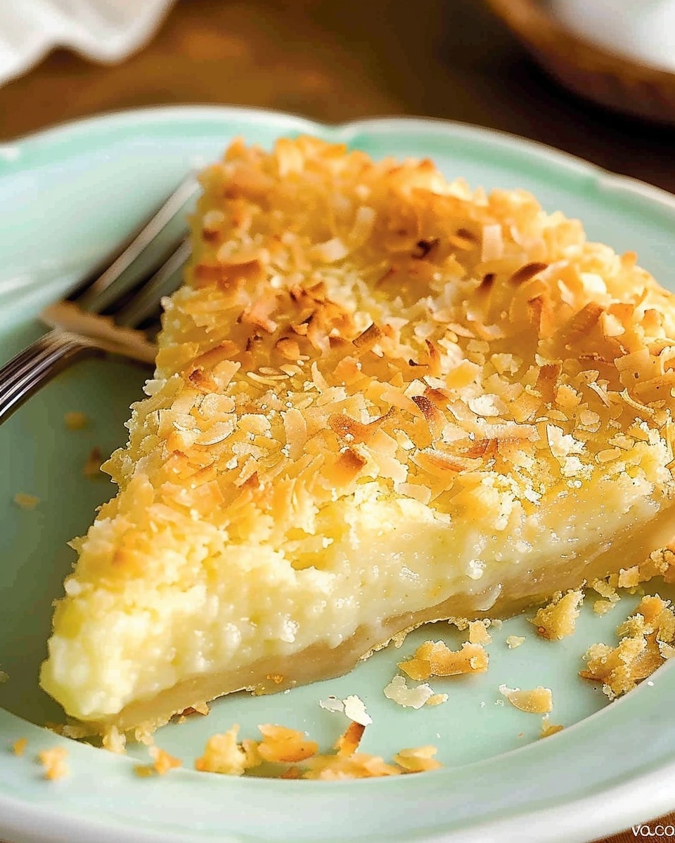 Diabetes Friendly Coconut Pie