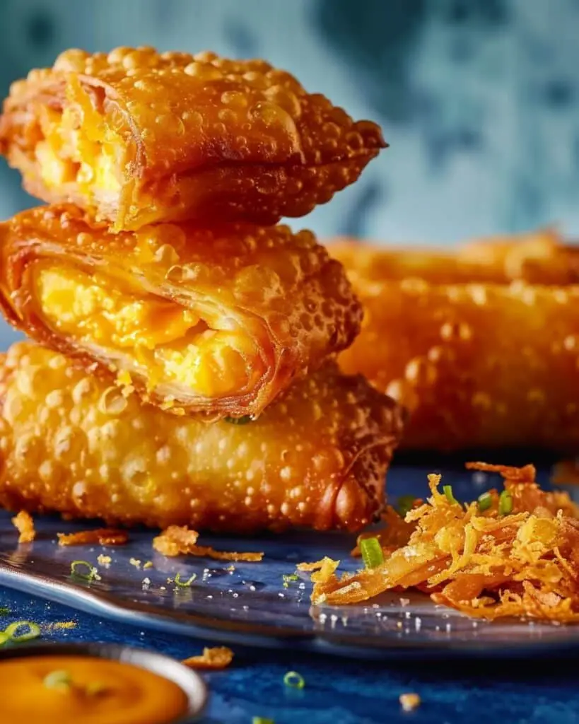 Easy Crab Rangoon Eggrolls