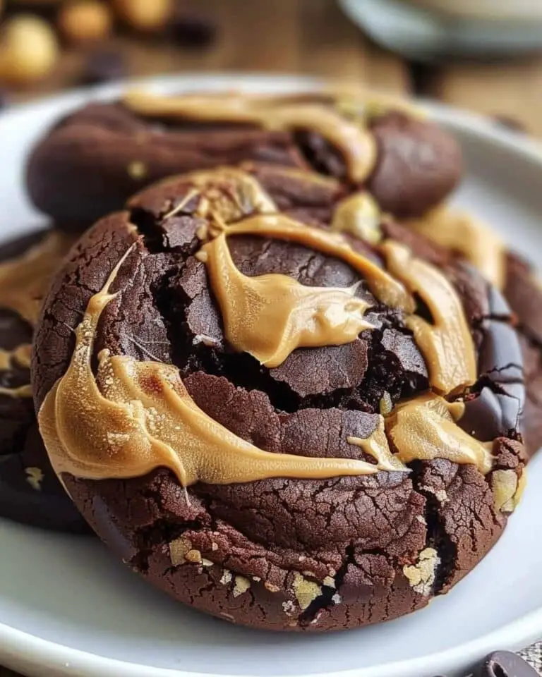 Easy Peanut Butter Brownie Cookies