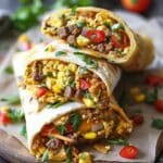 Freezer Breakfast Burritos