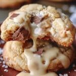 Gooey White Chocolate Center Cookie