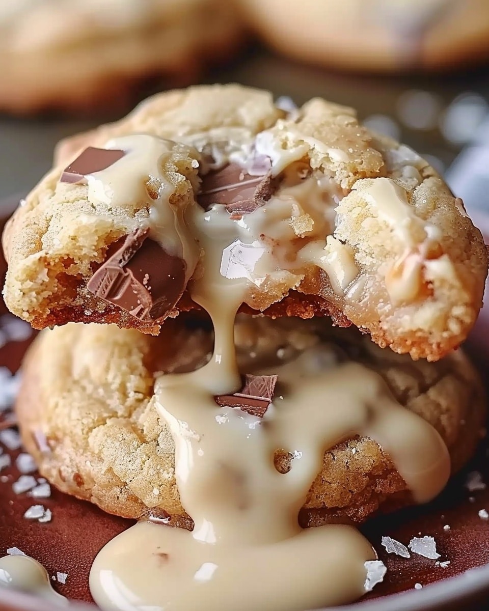 Gooey White Chocolate Center Cookie