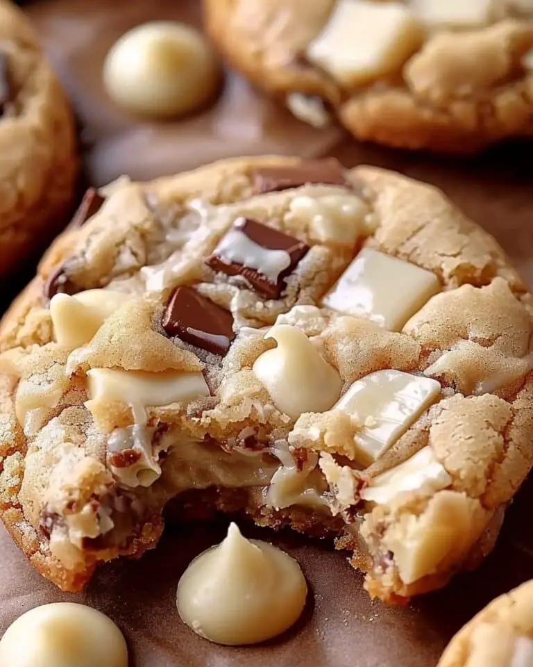 Gooey White Chocolate Center Cookie