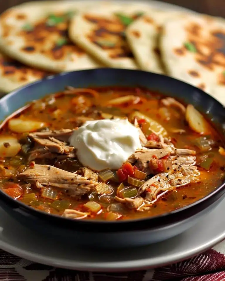 Green Chile Stew with Hatch Heat & Homemade Tortillas
