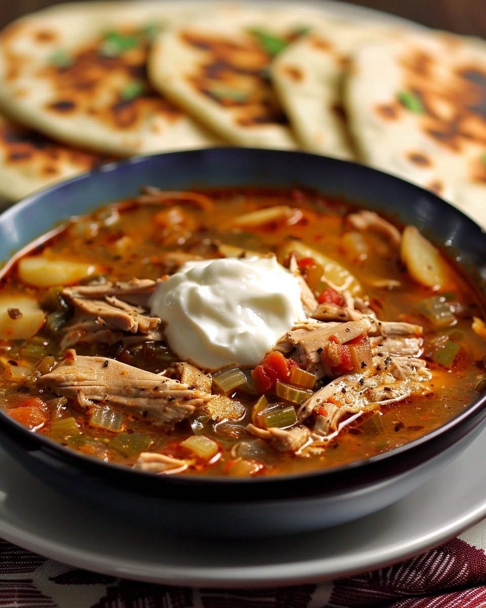 Green Chile Stew with Hatch Heat & Homemade Tortillas