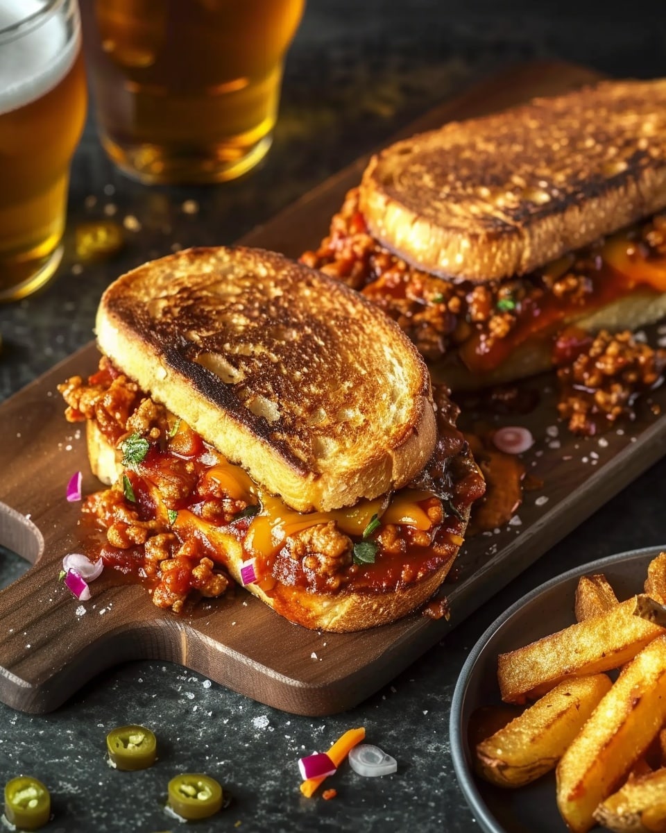 Grilled Cheese Sloppy Joes