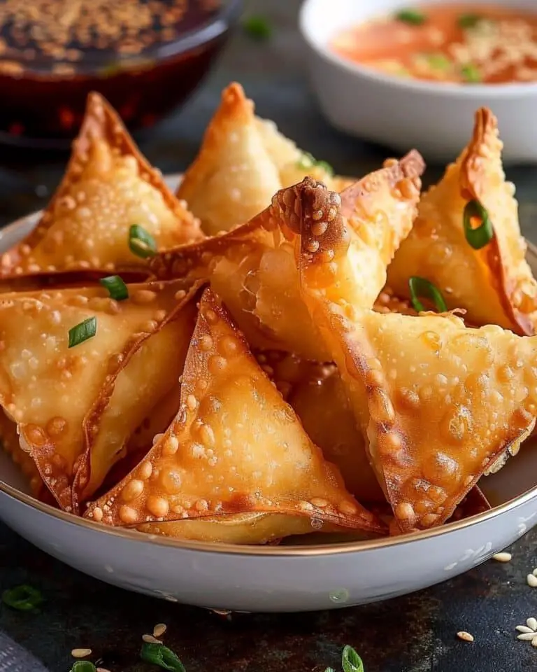 Homemade Crab Rangoons