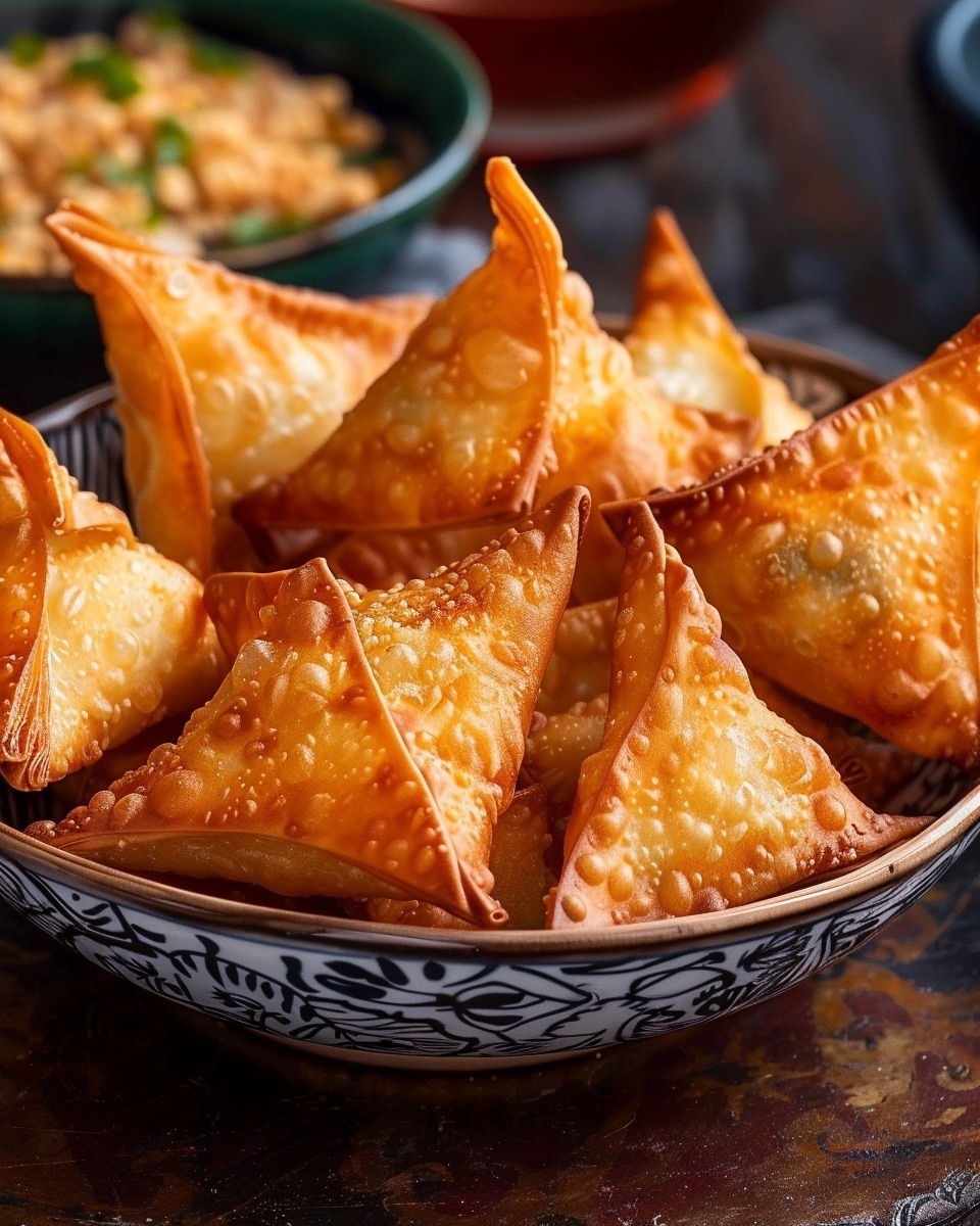 Homemade Crab Rangoons