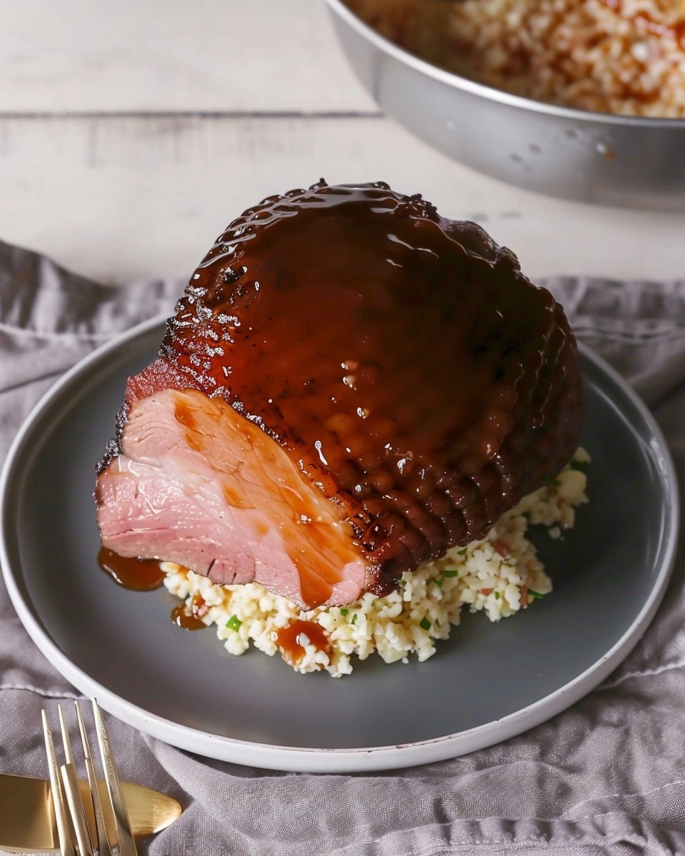 How to Cook a Glazed Steak Slice