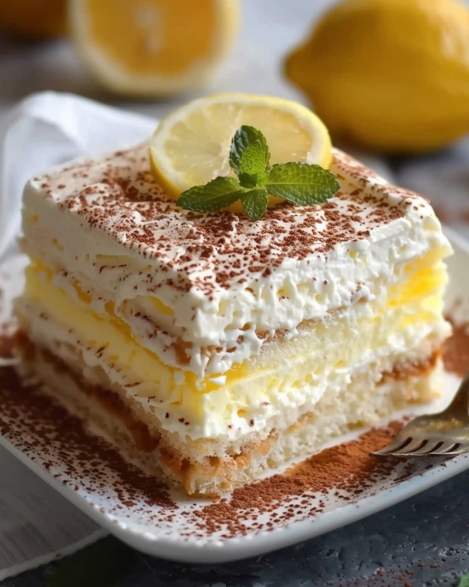 Lemon Tiramisu
