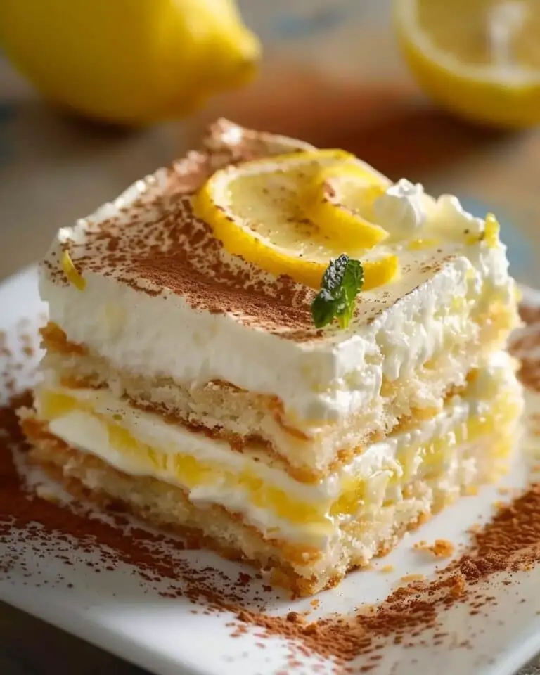 Lemon Tiramisu