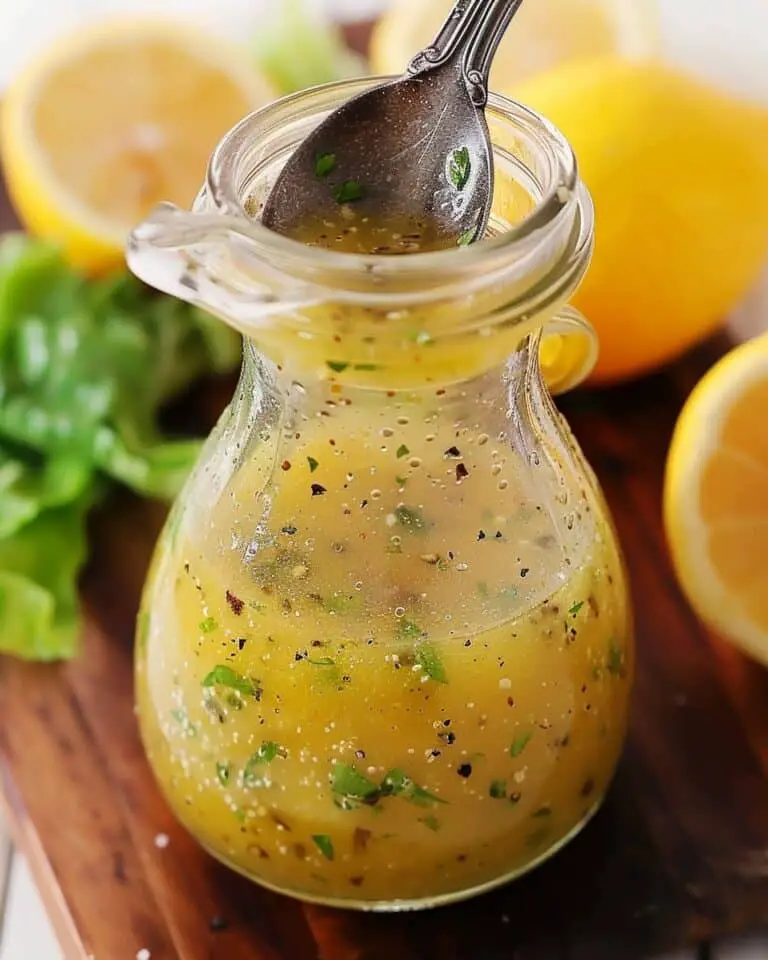 Lemon Vinaigrette Dressing Recipe