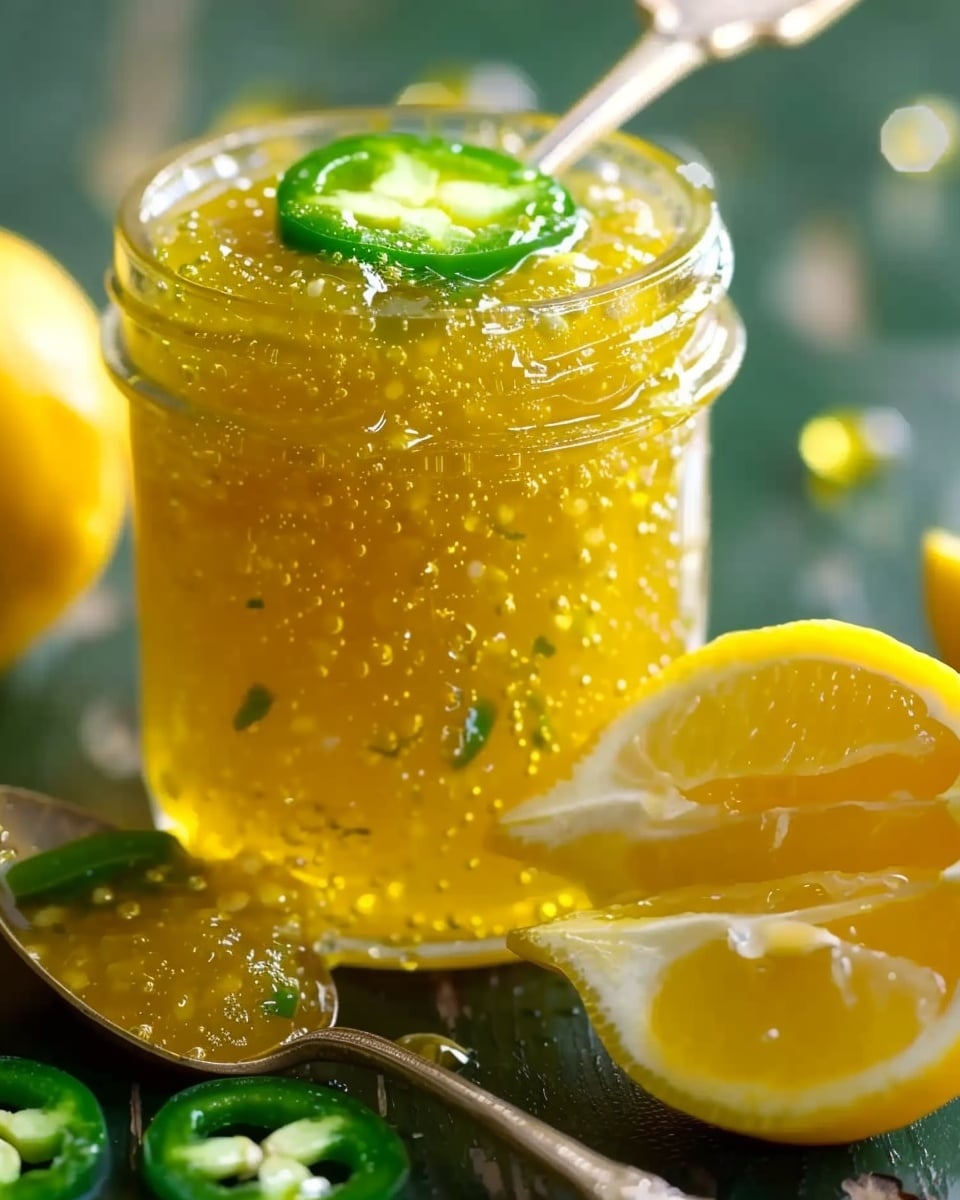 Lemon Zest Jalapeño Shine Jelly