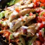 Low Carb Mexican Chicken Bowl