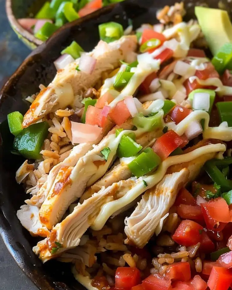 Low Carb Mexican Chicken Bowl