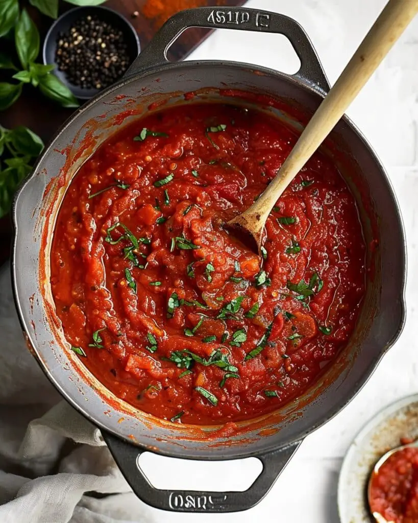Easy Homemade Marinara Sauce
