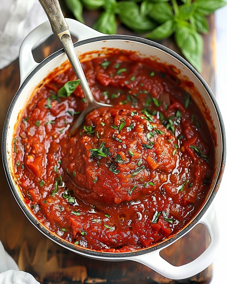 Easy Homemade Marinara Sauce