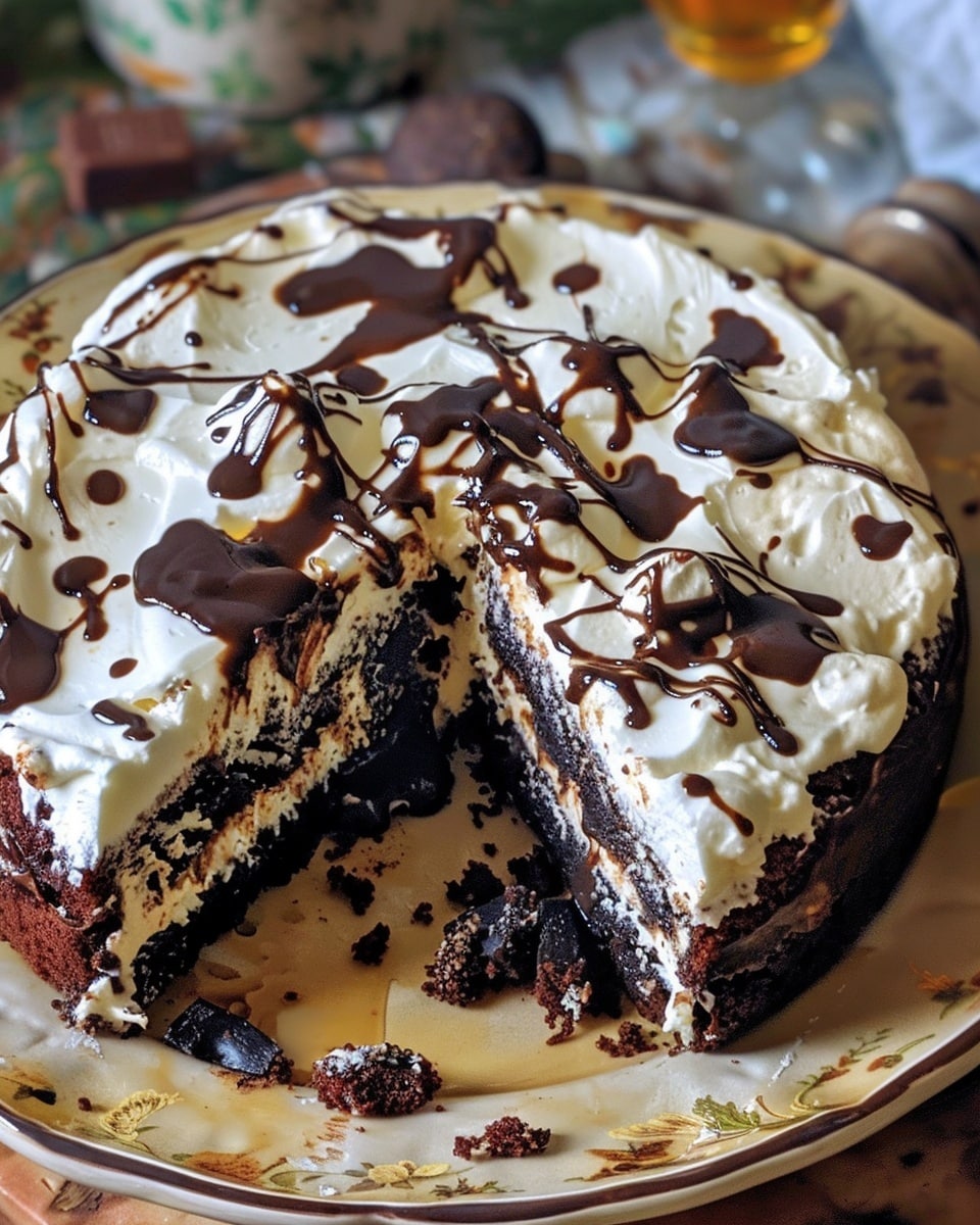 Ho to make Mississippi Mud Cake