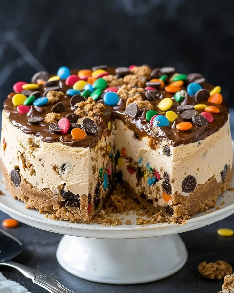Monster Cookie Cheesecake