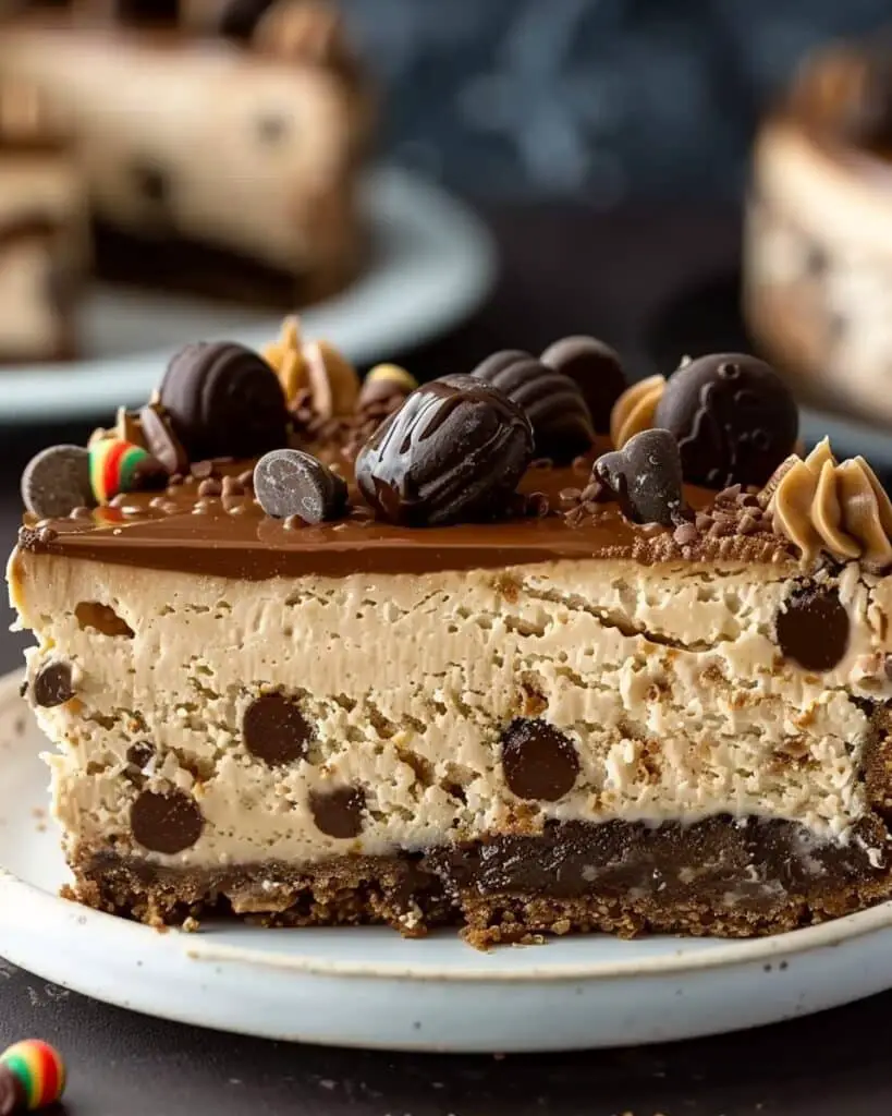 Monster Cookie Cheesecake