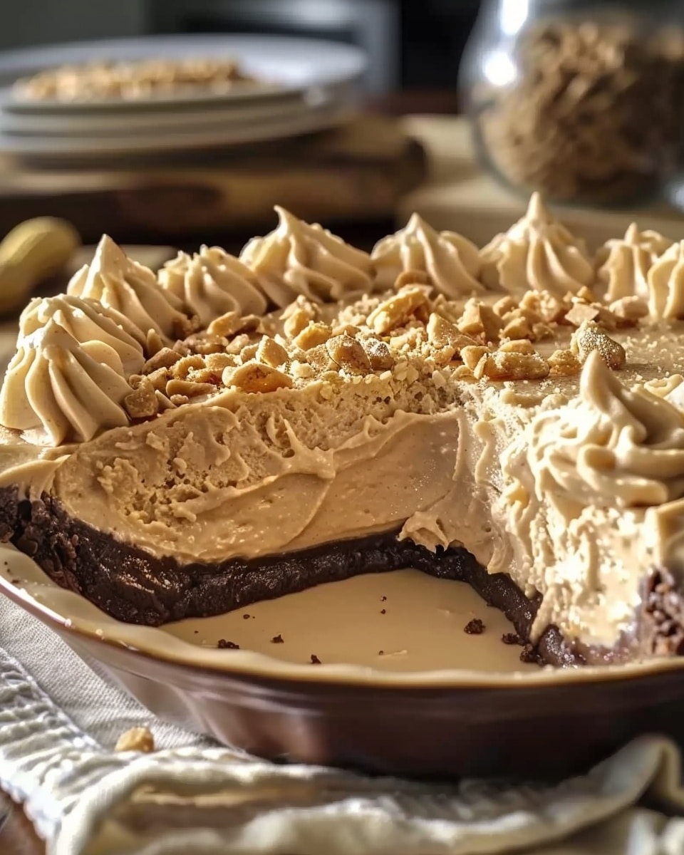 Old Fashioned Amish Peanut Butter Dream Pie