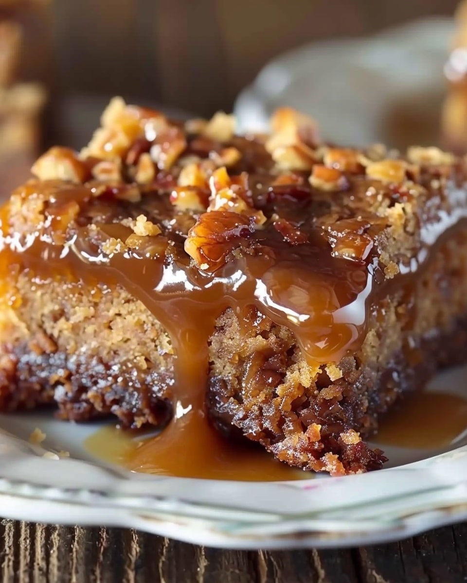 Ooey Gooey Toffee Cake