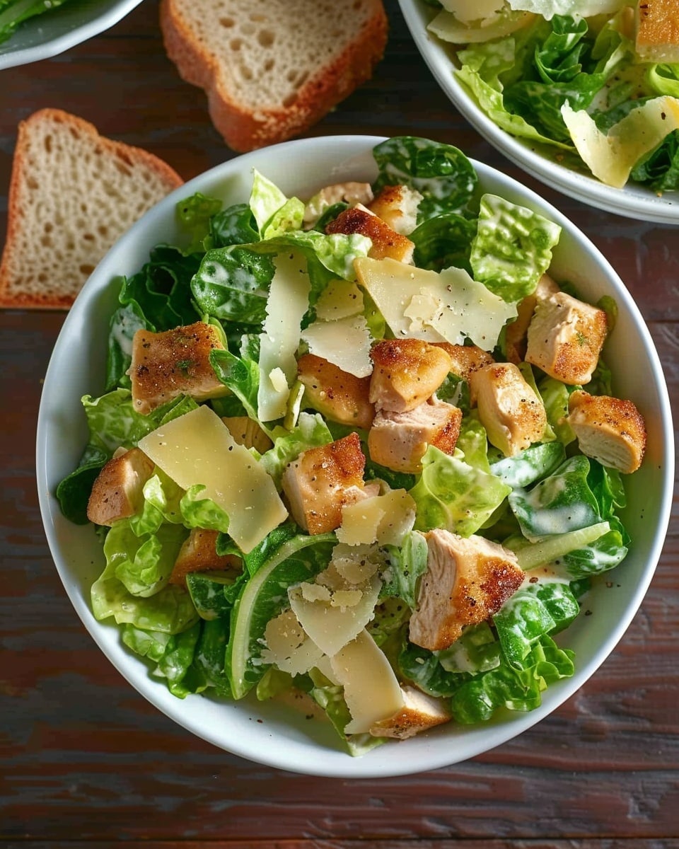 Perfect Chicken Caesar Salad