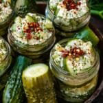 Pickle Bombs (Stuffed Pickles)