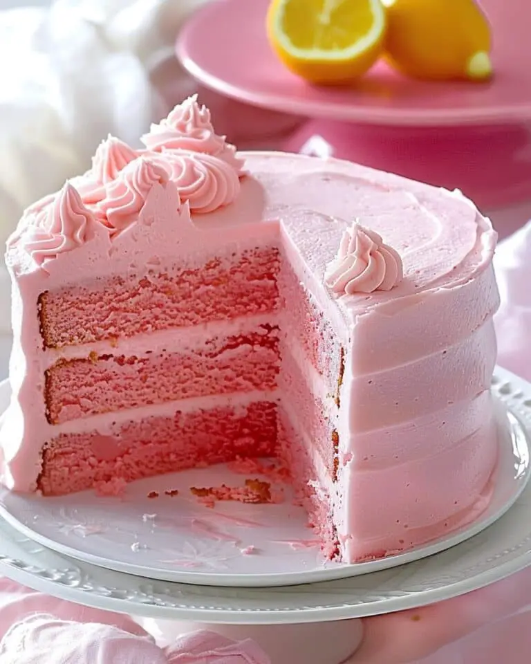 Pink Lemonade Cake
