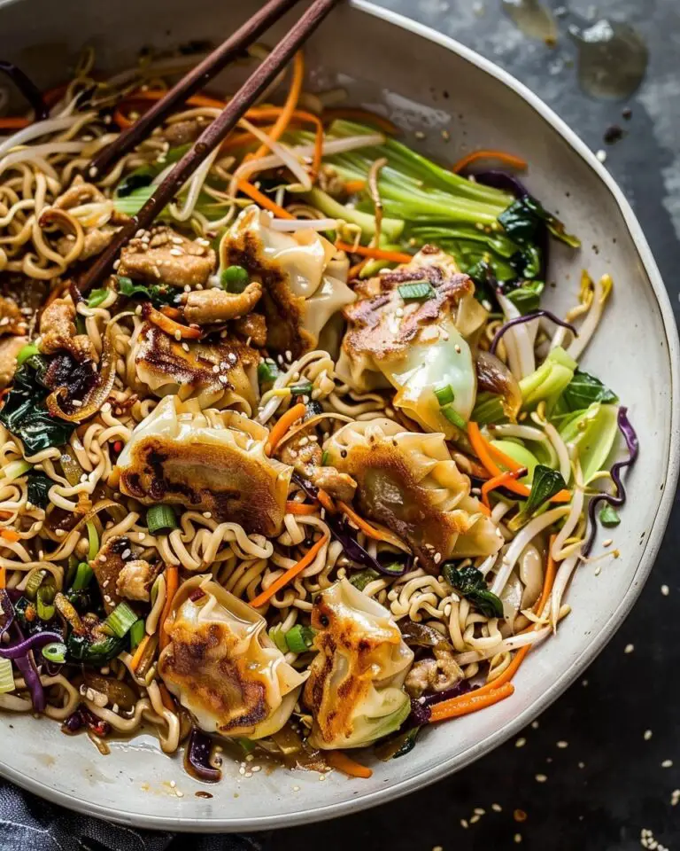 Potsticker Noodle Bowls