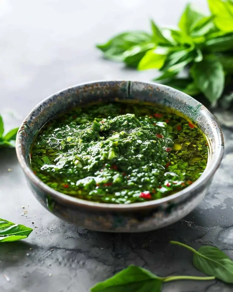 Quick and Easy Chimichurri Sauce