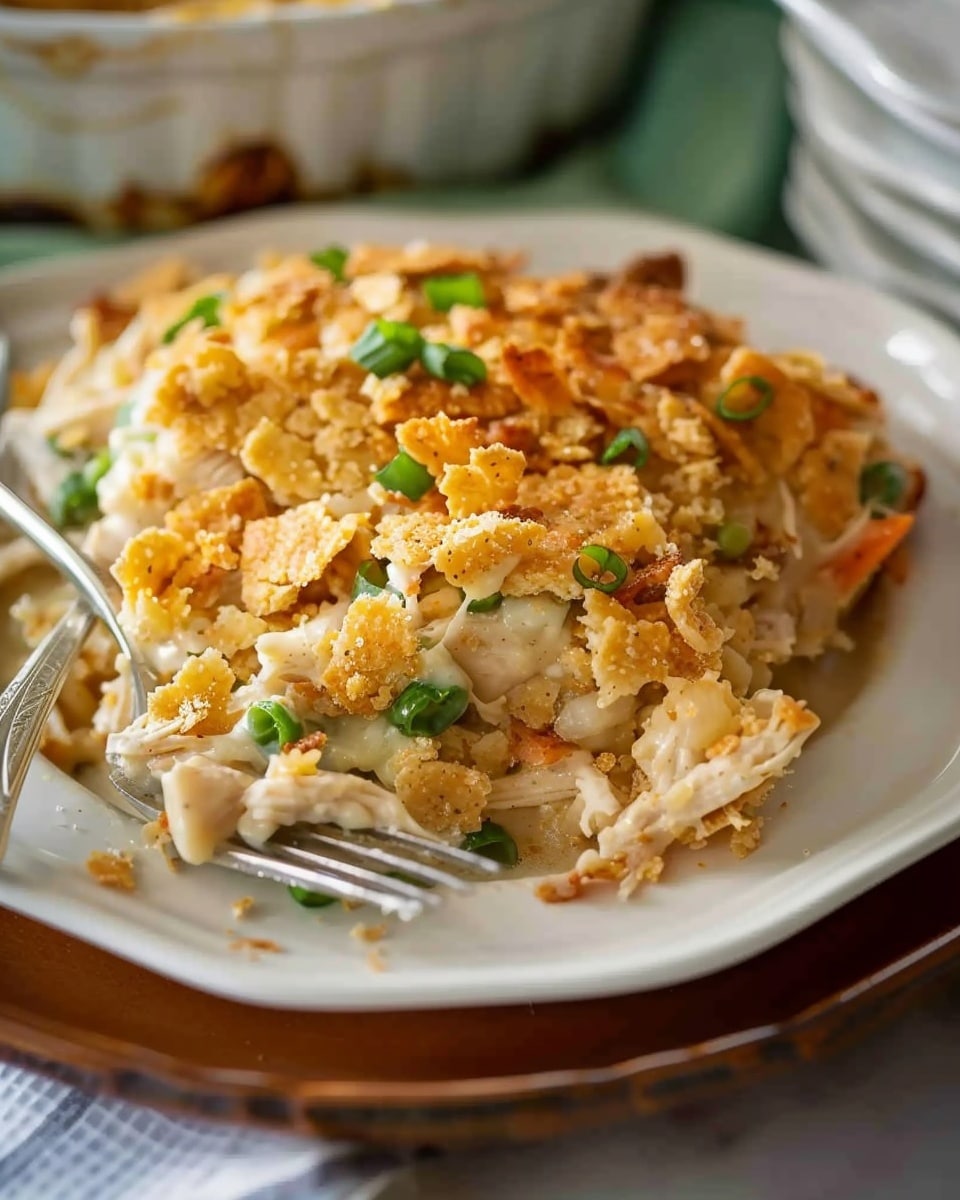 Ritz Cracker Chicken Casserole