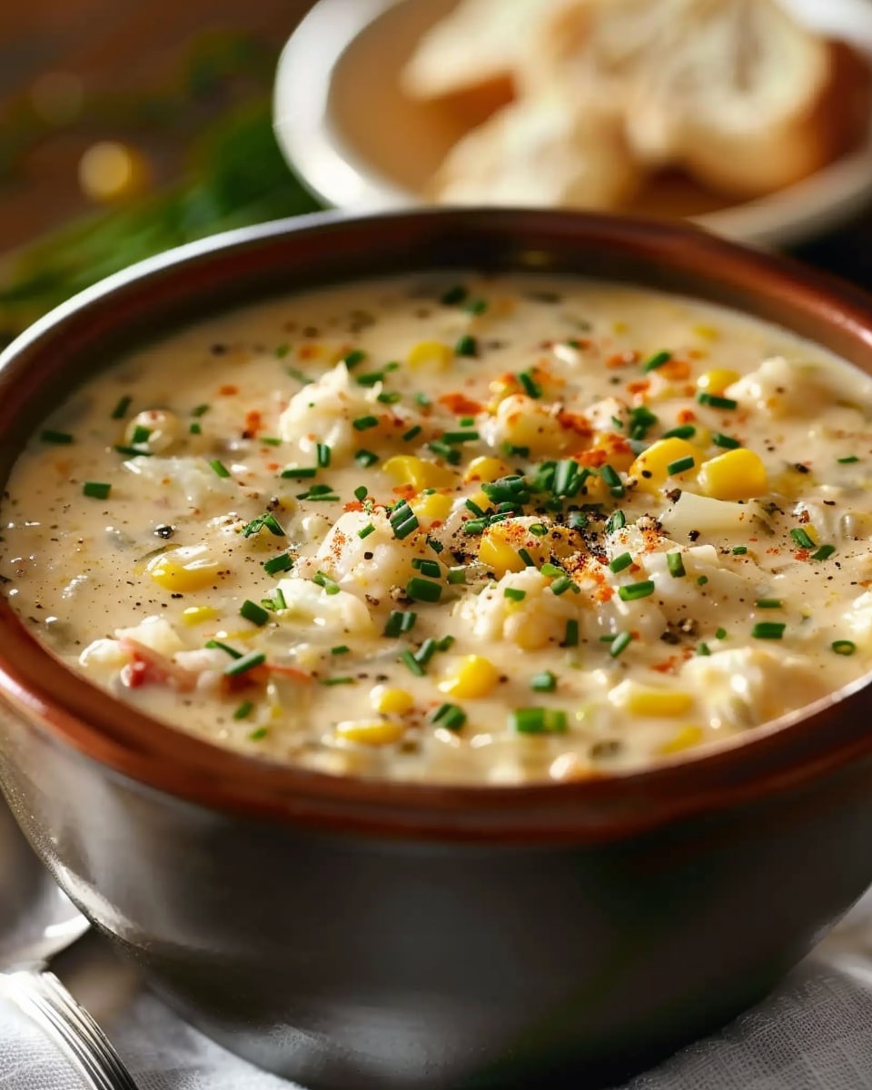 Ruth’s Chris–Style Crab & Corn Chowder