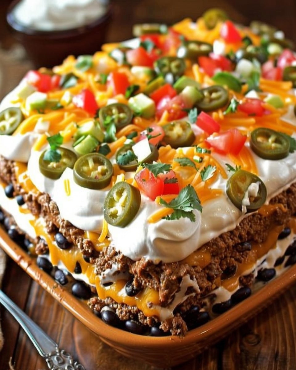 Seven-Layer Taco Dip