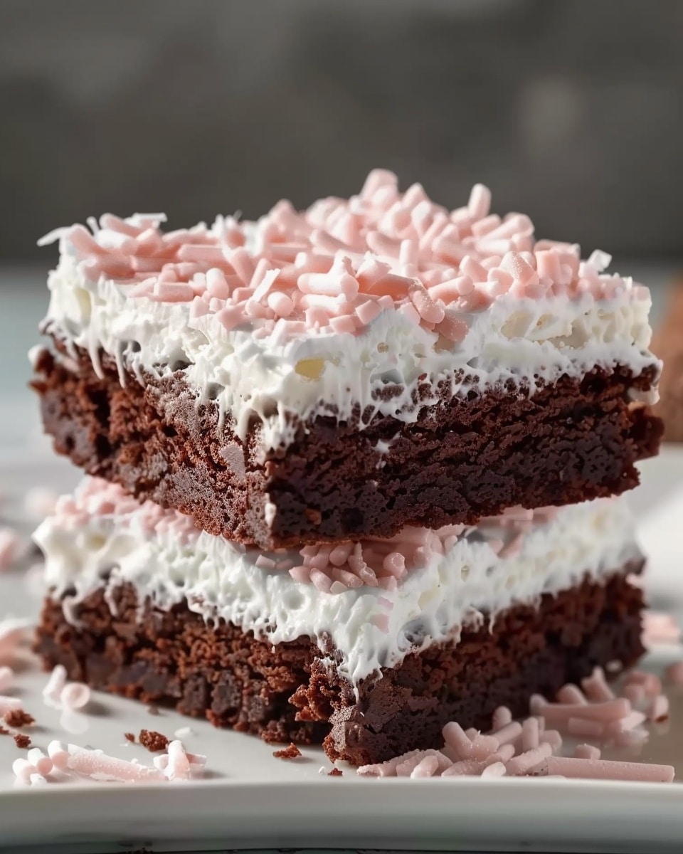 SnoBall Brownies