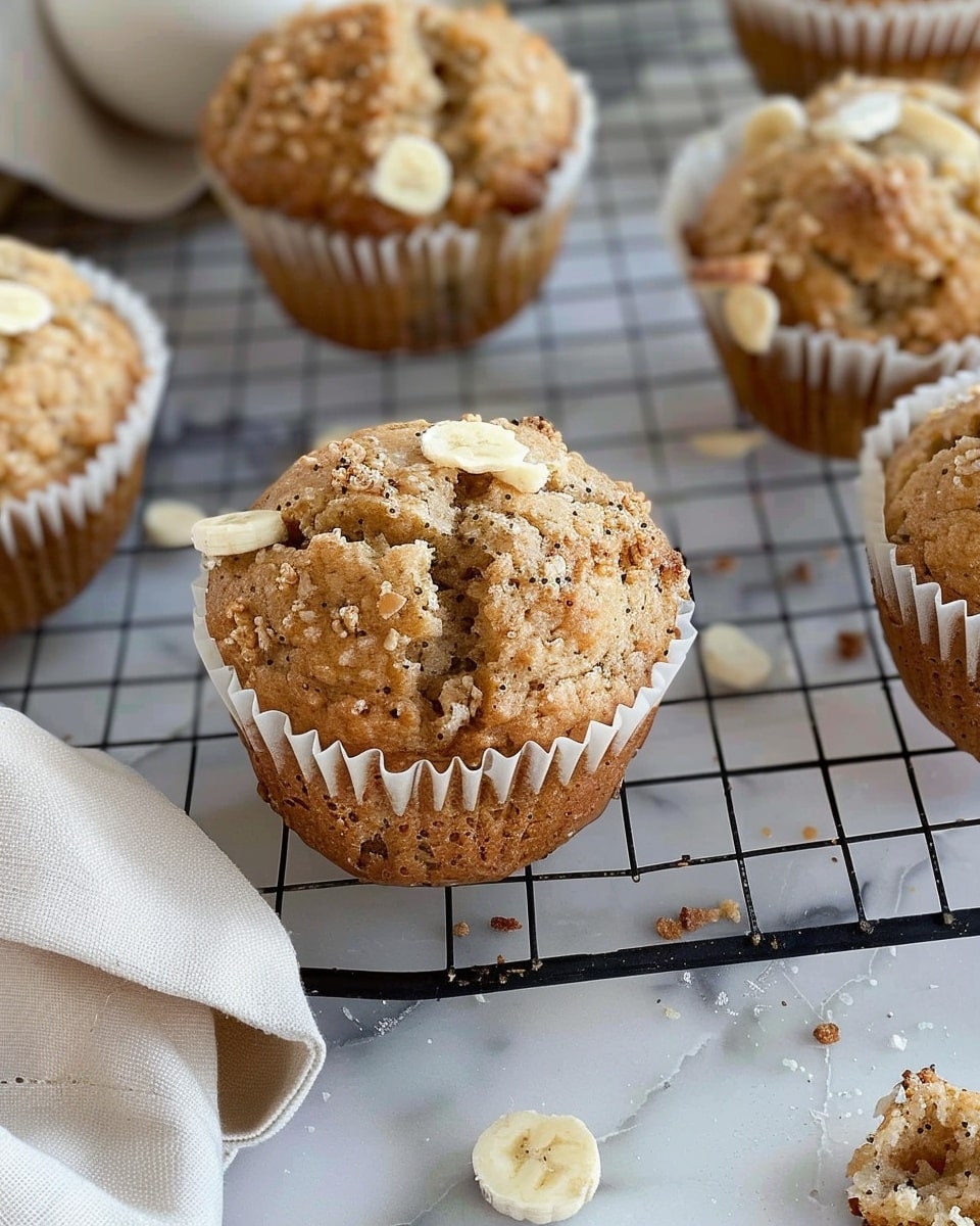 Sourdough Discard Banana Muffins