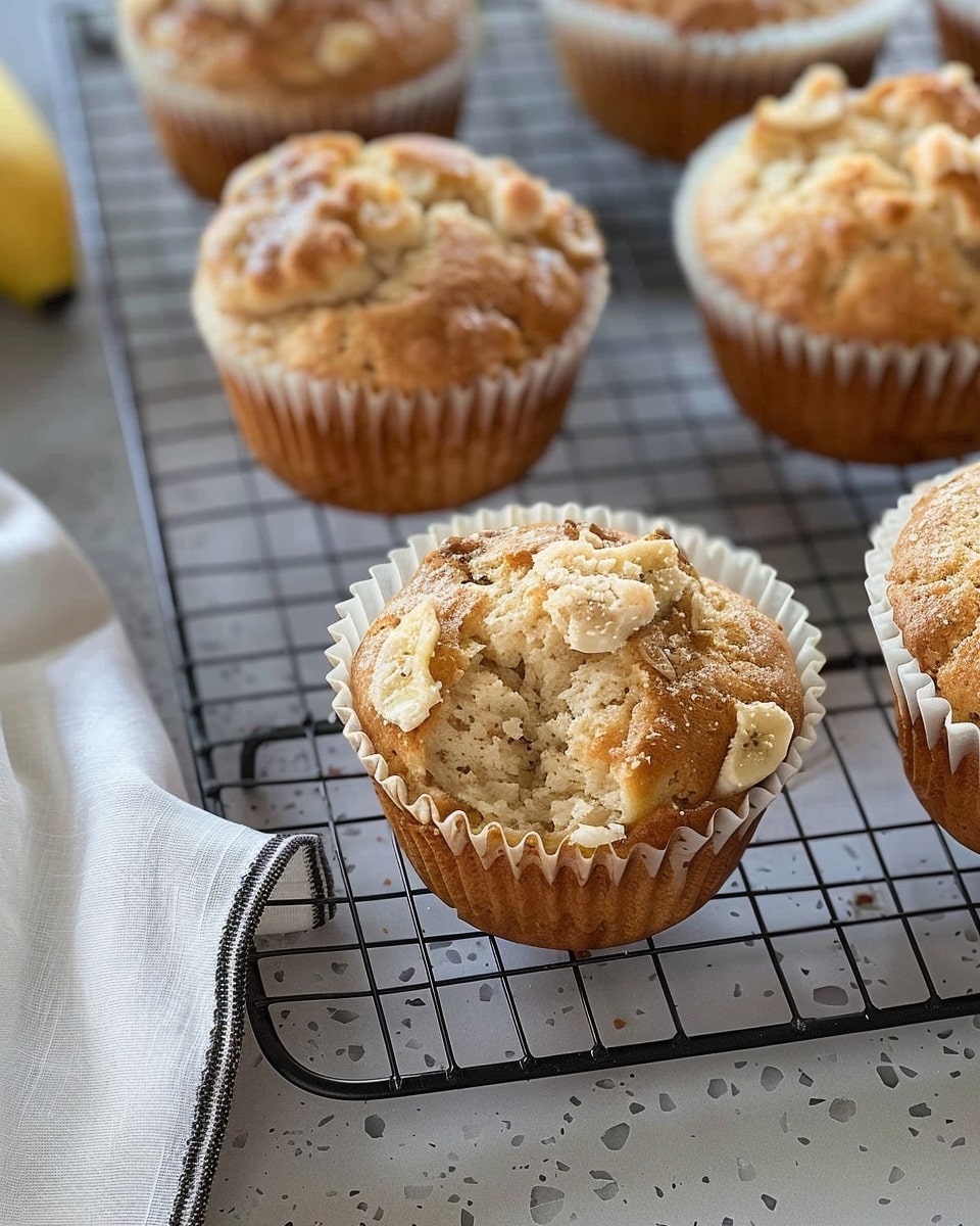 Sourdough Discard Banana Muffins