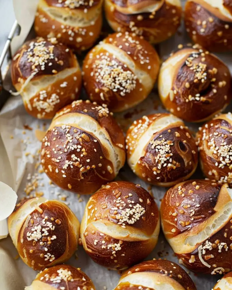 Sourdough Discard Pretzel Bites