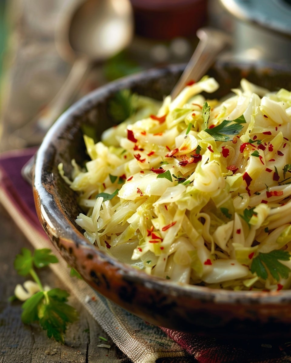 Southern-Style Slow Cooked Cabbage
