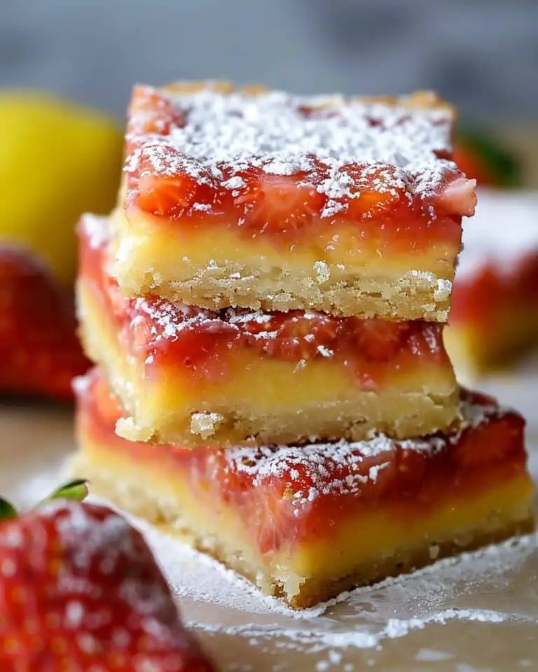 Strawberry Lemon Bars
